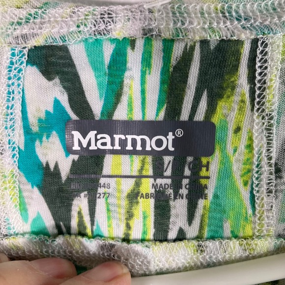 Womens Marmot Shannon Hoody Celtic Cascade S Green Long Sleeve Thumb Hole NWT - Picture 5 of 8